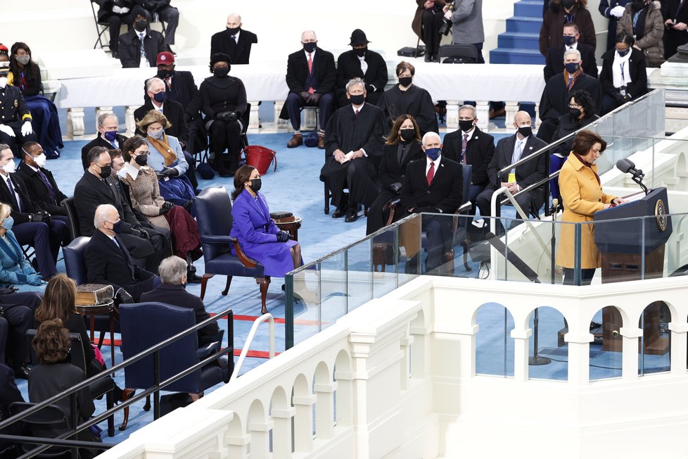 Inaugurace Joea Bidena a Kamaly Harrisové, (20.01.2021).