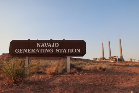 Rezervace indiánského kmene Navahů.