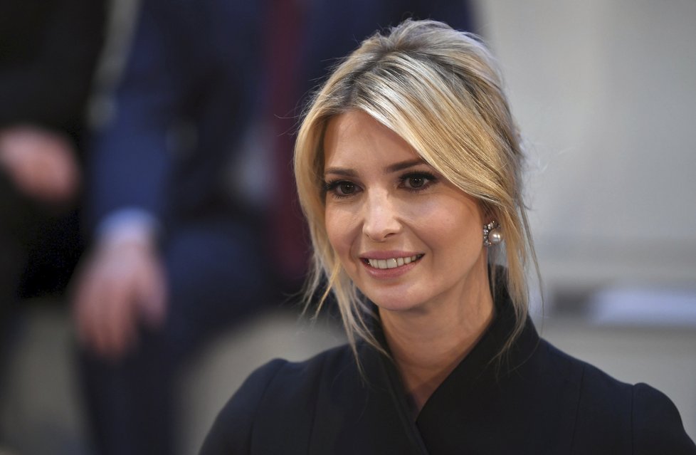 Ivanka Trumpová, dcera prezidenta USA.