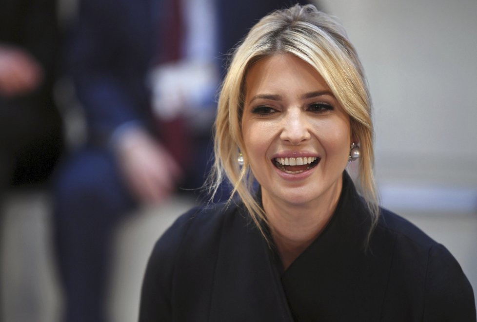 Ivanka Trumpová, dcera prezidenta USA.