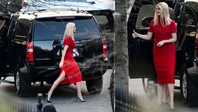 Podpatky a šaty jsou zpět! Ivanka Trumpová se vymódila ke švagrové (ilustrační foto).