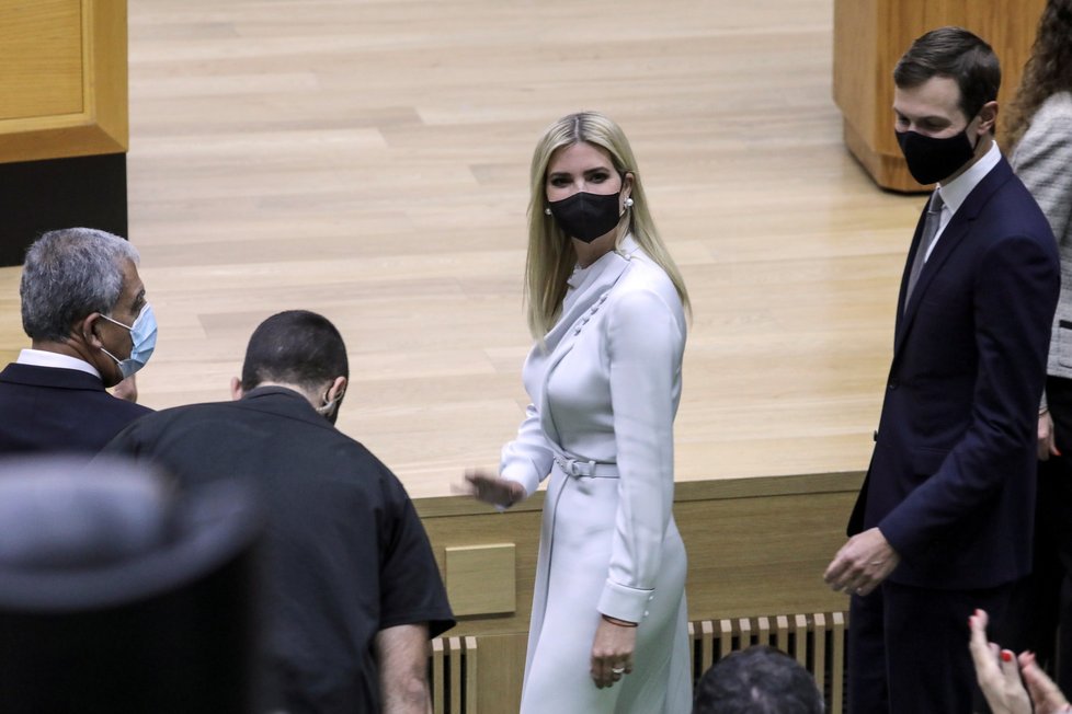 Ivanka Trumpová s manželem Jaredem Kushnerem při návštěvě Izraele.