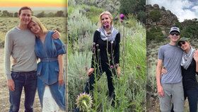 Ivanka Trumpová se pochlubila snímky z dovolené ve Wyomingu.