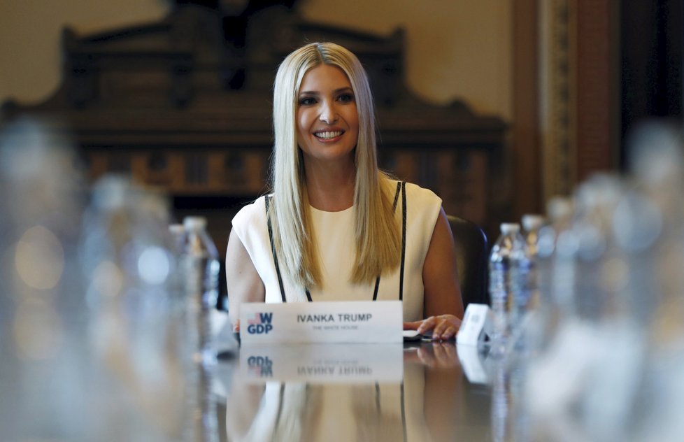 Ivanka Trumpová působí jako nejbližší poradkyně prezidenta Donalda Trumpa.