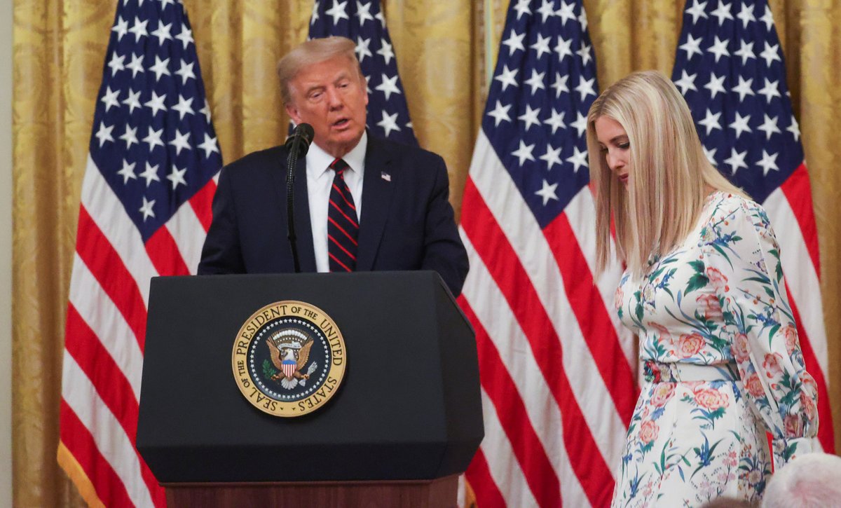 Ivanka Trumpová, dcera a poradkyně prezidenta USA DOnalda Trumpa.