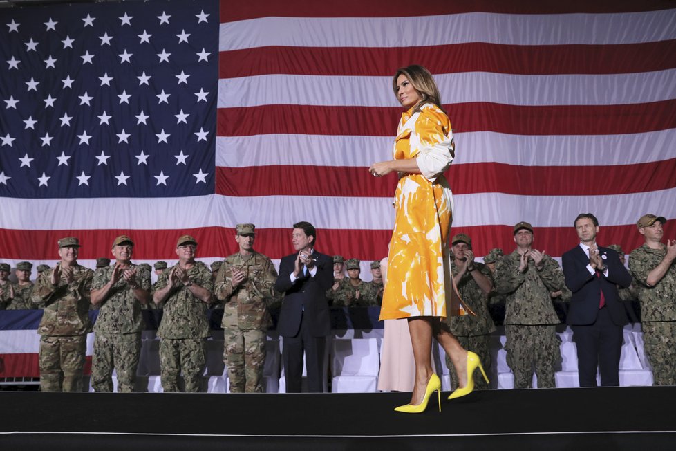 První dáma USA Melania Trump