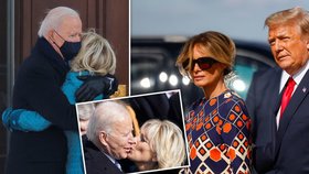 Expertka na řeč těla porovnala Trumpovy a Bidenovy: Melania je chladná, Jill plná lásky