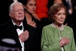 Exprezident USA Jimmy Carter s chotí Rosalynn.