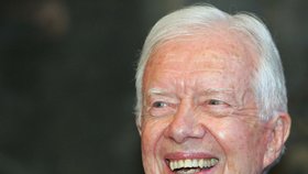 Exprezident USA Jimmy Carter se zranil při pádu, (7. 10. 2019).