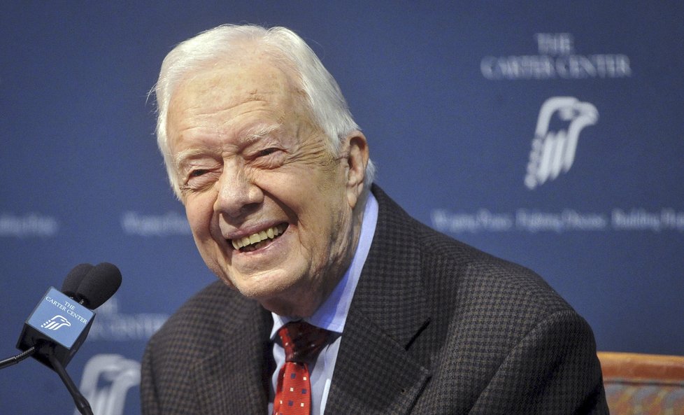 Exprezident USA Jimmy Carter (95) musel zpátky do nemocnice