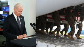 Prezident USA Joe Biden uctil památku padlých vojáků.