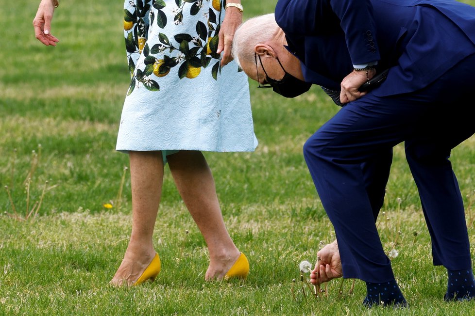 Prezident USA Joe Biden s manželkou Jill.