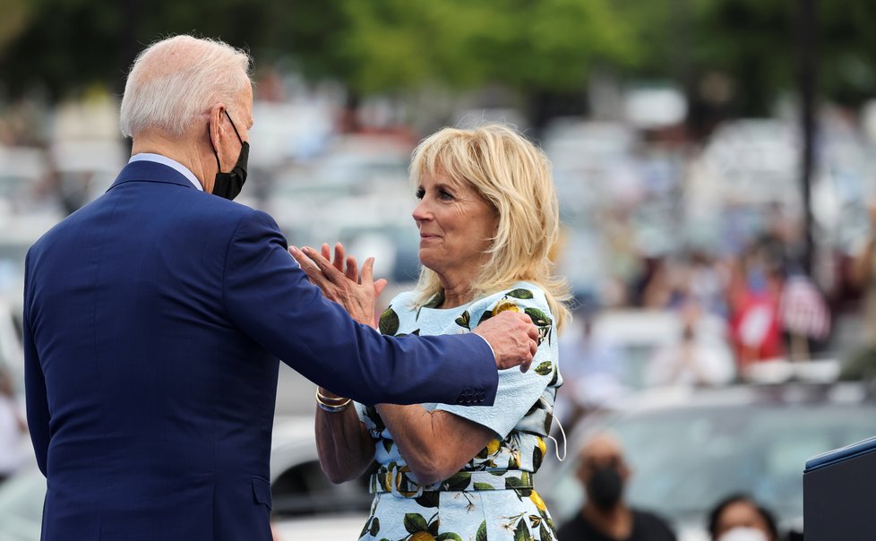 Prezident USA Joe Biden s manželkou Jill