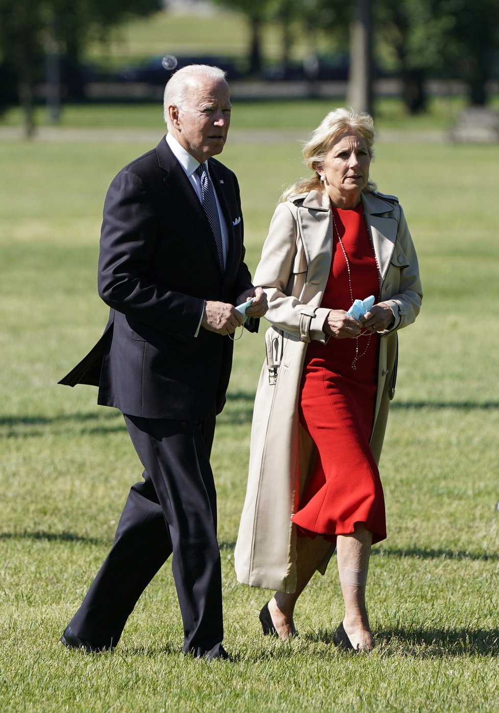 Prezident USA Joe Biden s manželkou Jill