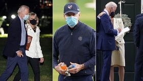 Golf, mše, hřbitov: Takový byl víkend amerického prezidenta. Biden s manželkou se vrátili domů.