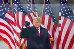 Prezident USA Donald Trump na mítinku „Zachraňte Ameriku“