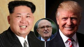 Trumpův právní poradce Rudy Giuliani uvedl, že Kim žadonil o setkání s prezidentem USA.