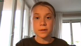 Greta Thunberg před americkým Kongresem