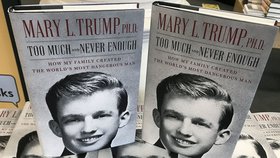 Kniha Mary Trumpové: Too Much and Never Enough: How My Family Created the World&#39;s Most Dangerous Man (Příliš mnoho a nikdy dost: Jak moje rodina stvořila nejnebezpečnějšího muže světa).