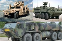 Americká kolona, která projede Českem: Transportéry, legendární Humvee i těžké náklaďáky