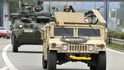 Českem projíždí další konvoj americké armády