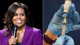 Bývalá první dáma Obamová se nechala očkovat proti koronaviru