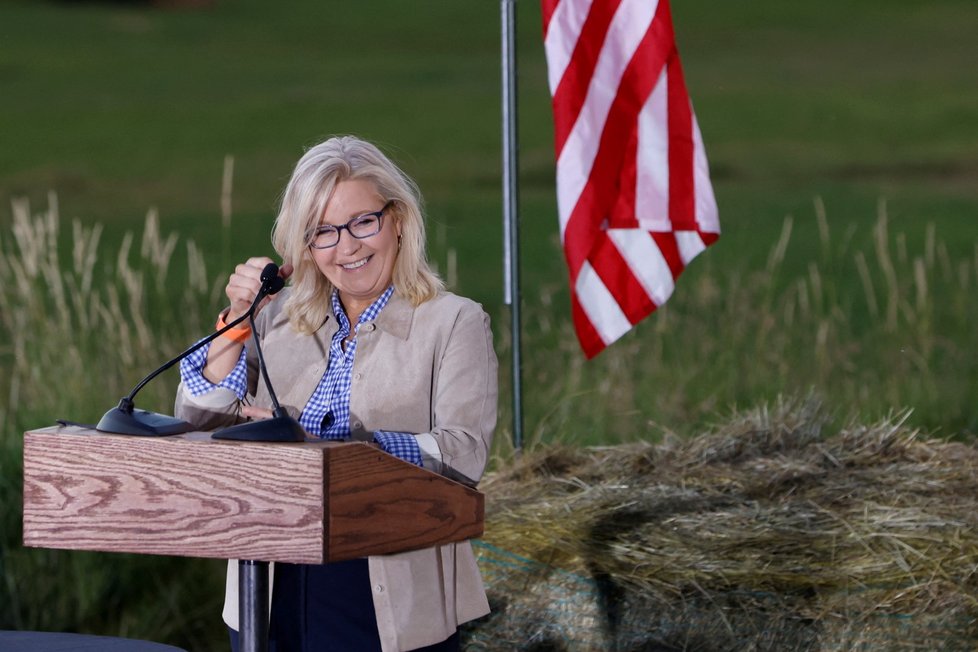 Republikánka Liz Cheneyová.