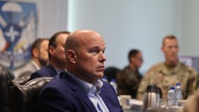 Velvyslanec USA při Severoatlantické alianci (NATO) Matthew Whitaker