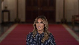 Melanii „ruply“ nervy. První dáma USA se rozohnila o „zákeřných“ pomluvách