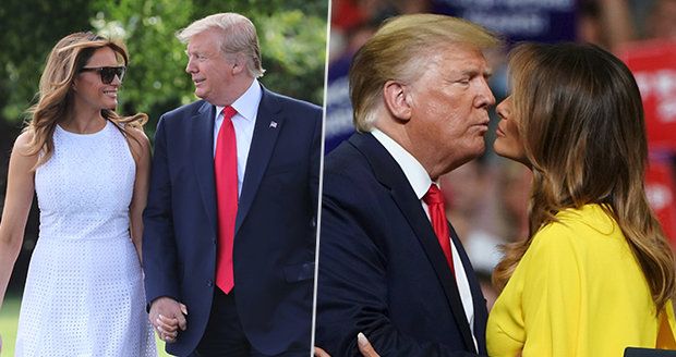 Melania Trumpová zářila jako sluníčko. Manžel si neodpustil bizarní vtip
