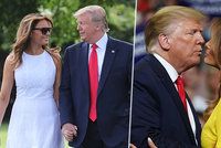 Melania Trumpová zářila jako sluníčko. Manžel si neodpustil bizarní vtip