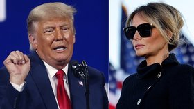 Trump naznačil kandidaturu v roce 2024, manželku Melanii označil za budoucí první dámu USA