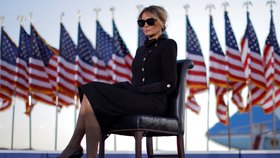 Bývalá první dáma USA Melania Trumpová.