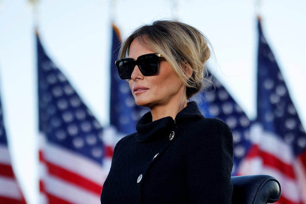 Bývalá první dáma USA Melania Trumpová.