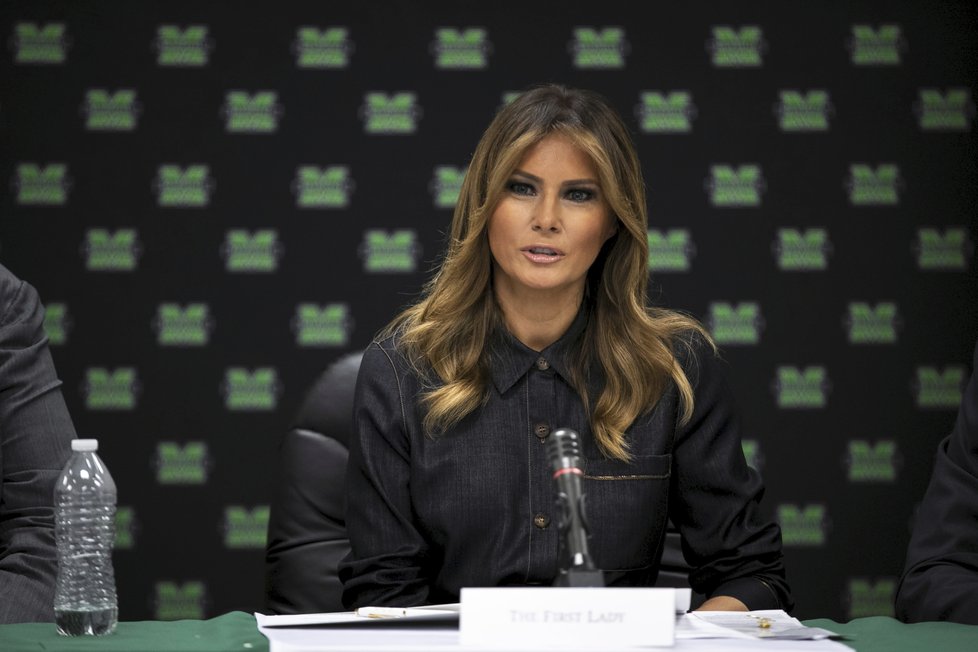 První dáma USA Melania Trumpová