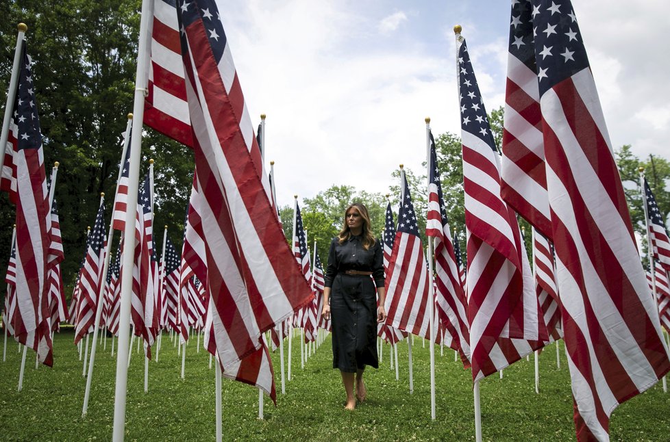 První dáma USA Melania Trumpová.