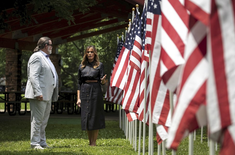 První dáma USA Melania Trumpová