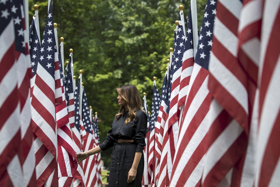 První dáma USA Melania Trumpová