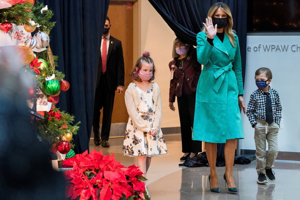 První dáma USA Melania Trumpová.