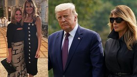 Rozesmátá Melania poprvé na veřejnosti od odchodu z Bílého domu, předvedla se v „malých černých“