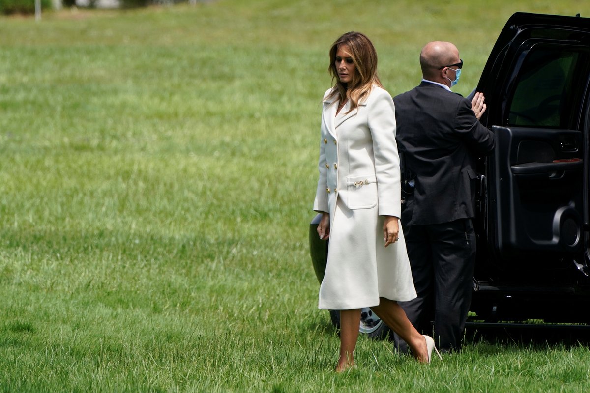 První dáma USA Melania Trumpová.