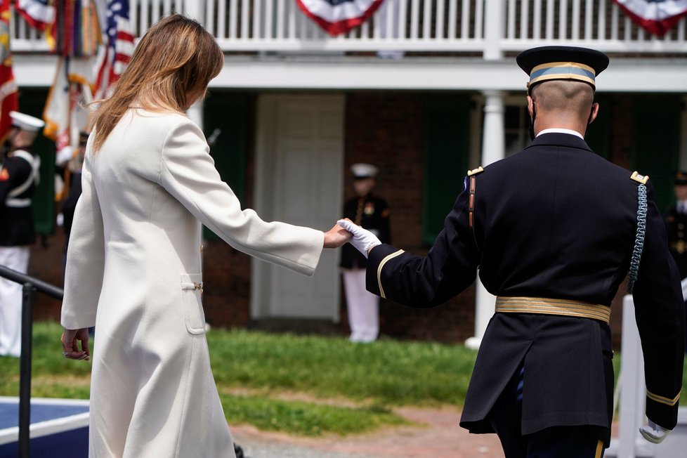 Bývalá první dáma USA Melania Trumpová.