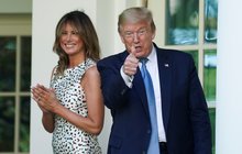 Melania komentovala Trumpovu chloubu: Tam dole je Don...