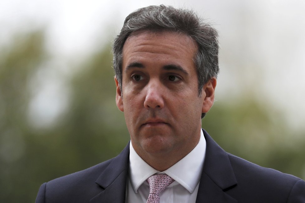 Bývalý osobní právník amerického prezidenta Donalda Trumpa Michael Cohen