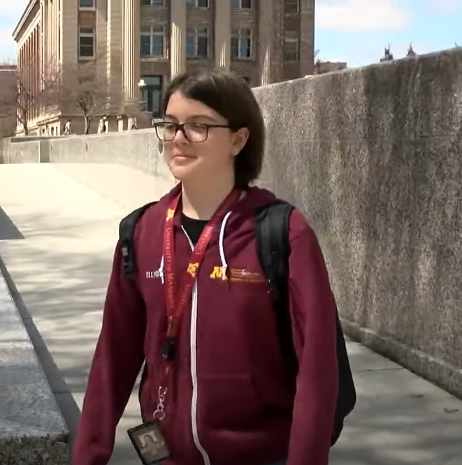 Elliott (13) se chce stát profesorem fyziky na univerzitě.