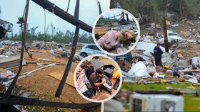 Mississippi zpustošily ničivé bouře a nejméně tři tornáda.