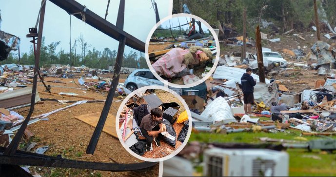Mississippi zpustošily ničivé bouře a nejméně tři tornáda.