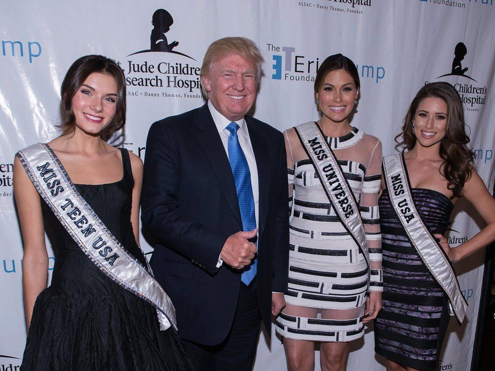 Donald Trump a Miss Universe