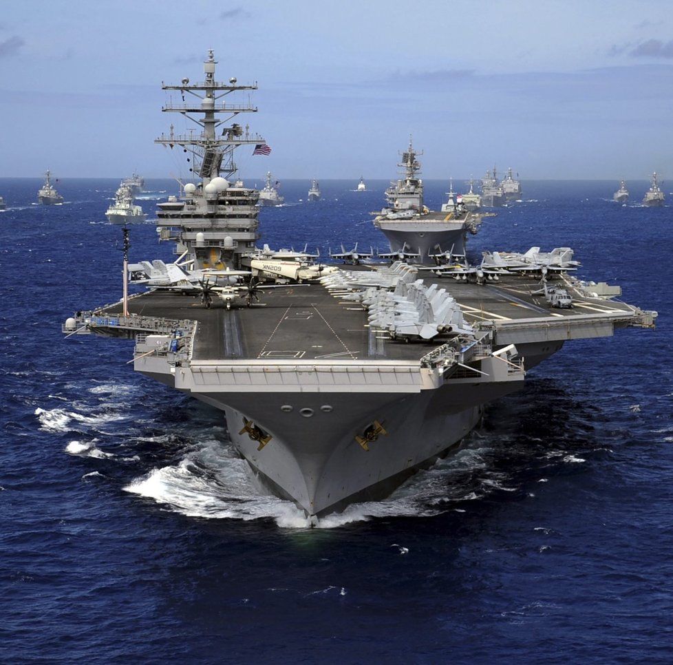 Lodě amerického námořnictva (Ilustrační foto)