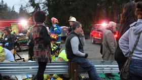 Vlaková nehoda na západě USA má nejméně tři oběti